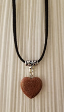 Load image into Gallery viewer, Semi-Precious Stone Heart Necklaces
